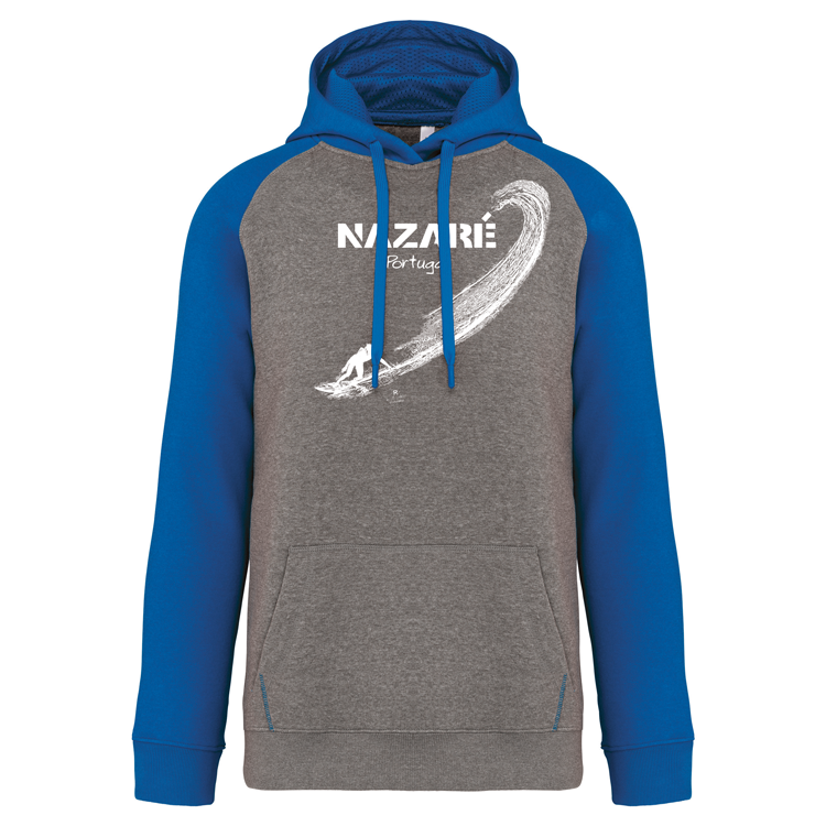 Sweatshirt com capuz Surf Nazaré