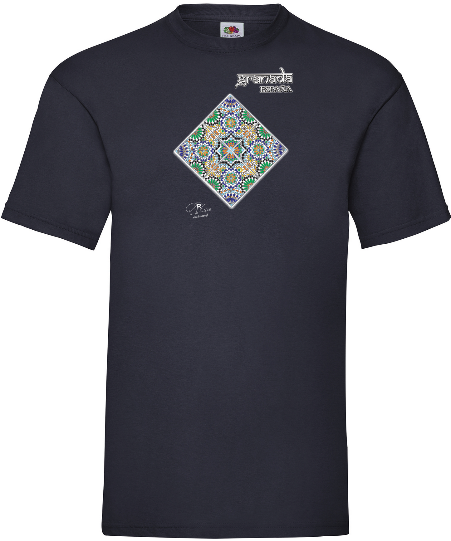 T-shirt Azulejo Marroquino Granada