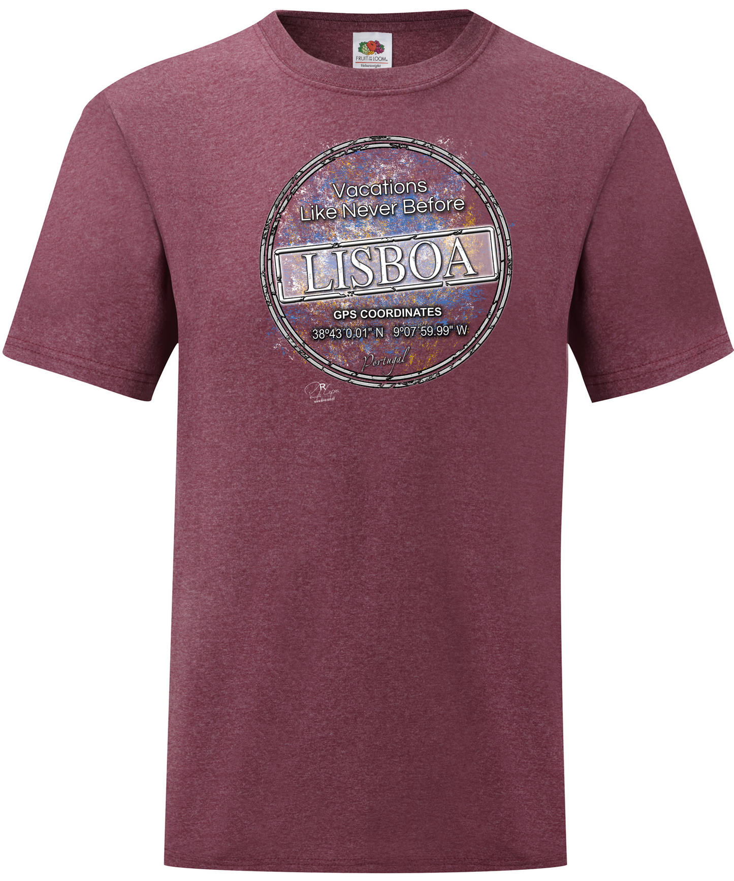 T-shirt GPS Lisboa