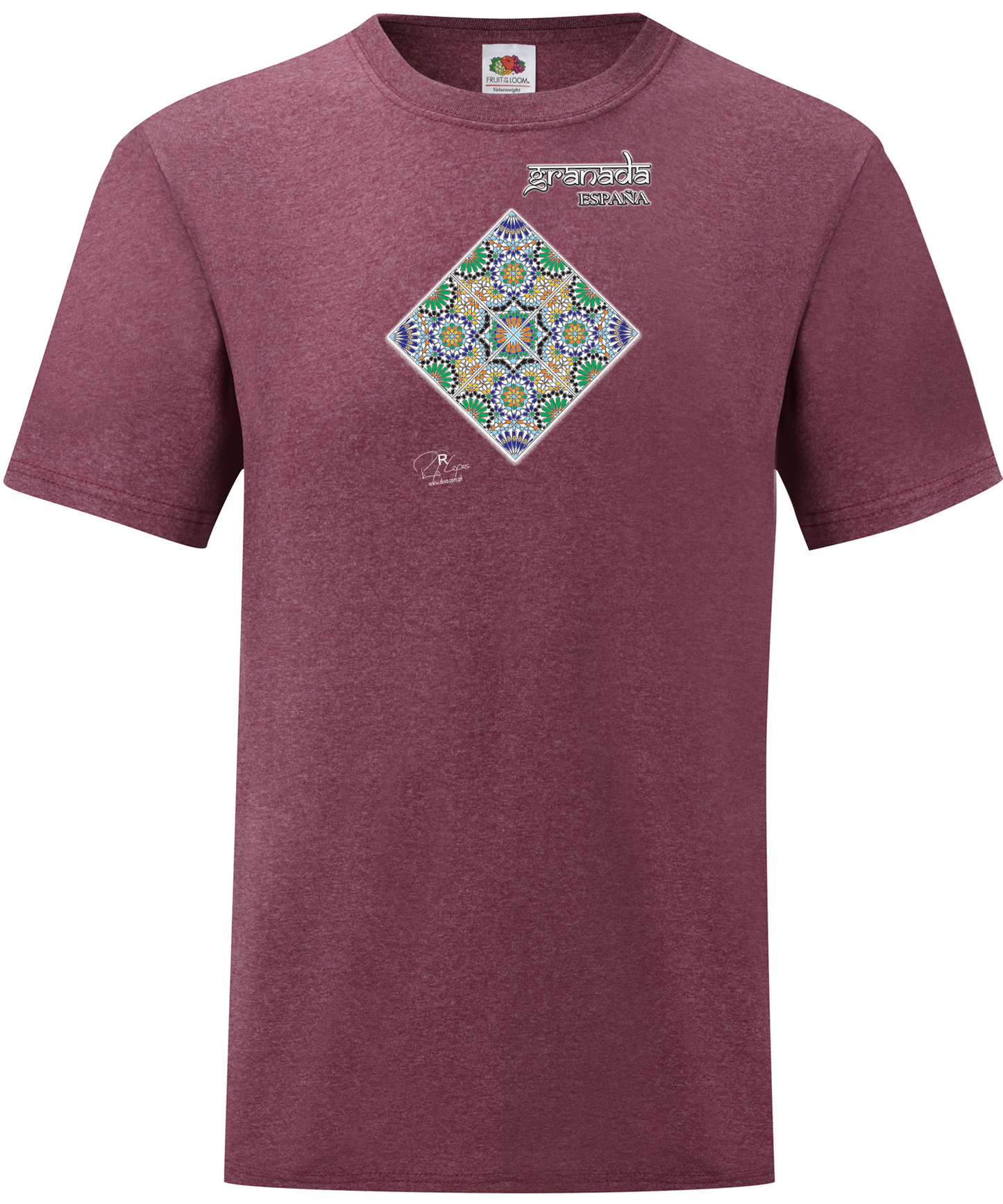 T-shirt Azulejo Marroquino Granada