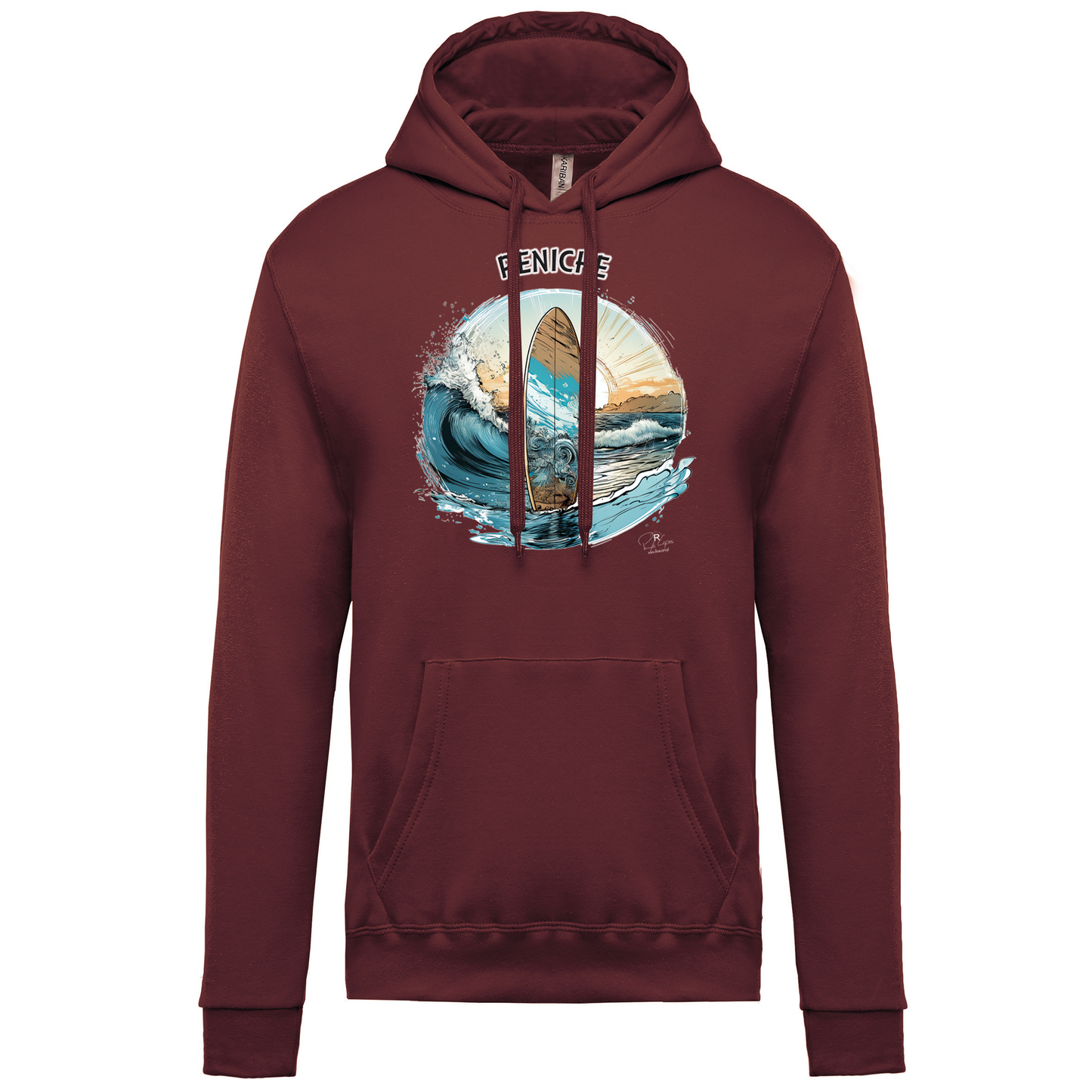 Sweatshirt Kariban com Capuz Sol Peniche