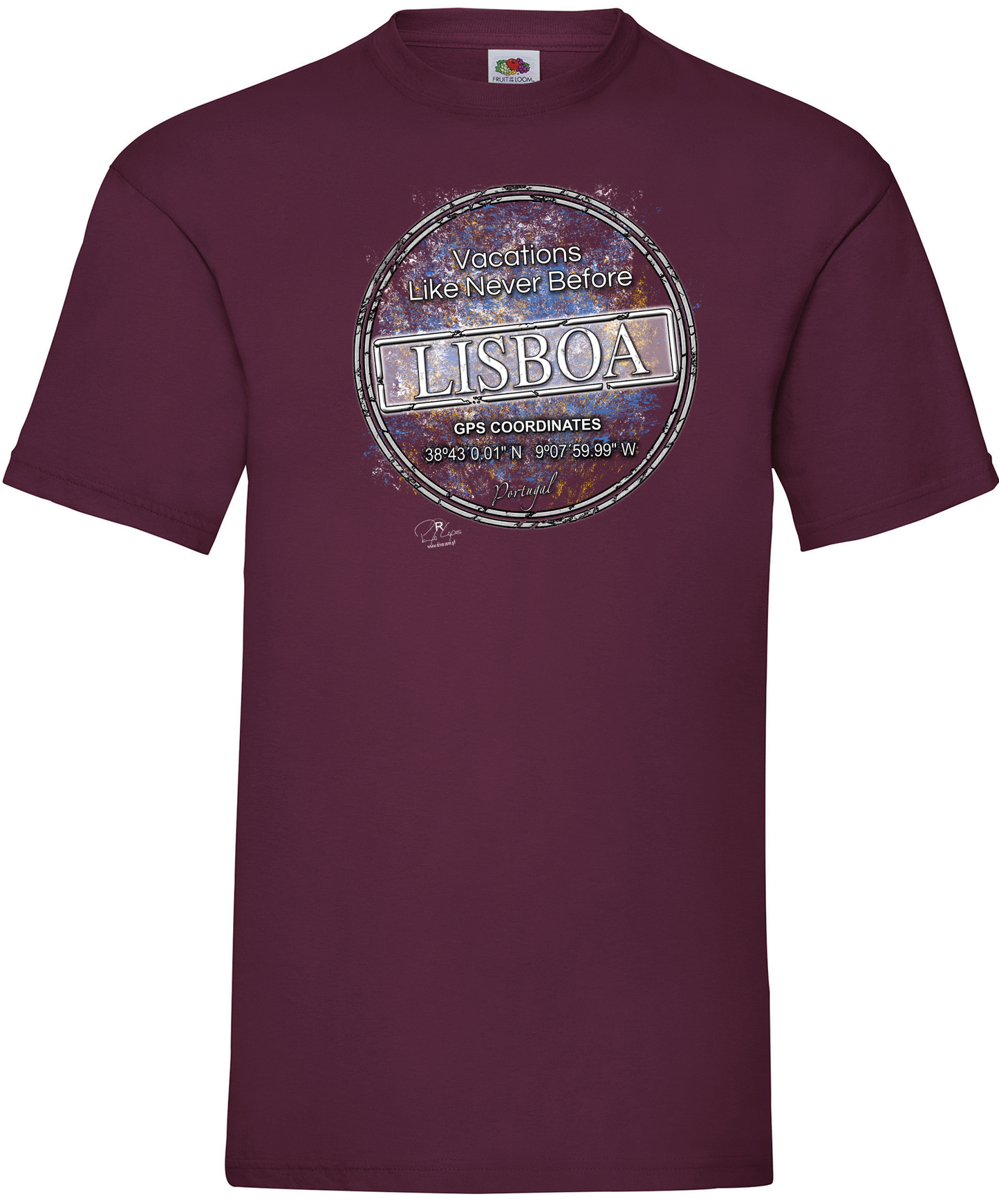 T-shirt GPS Lisboa
