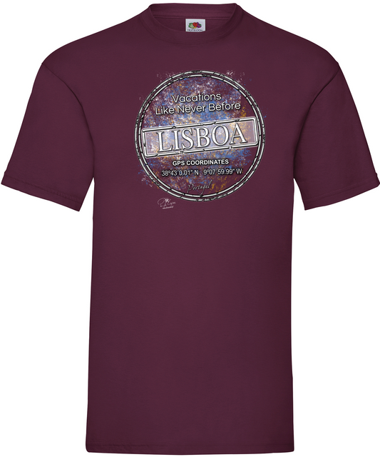 T-shirt GPS Lisboa