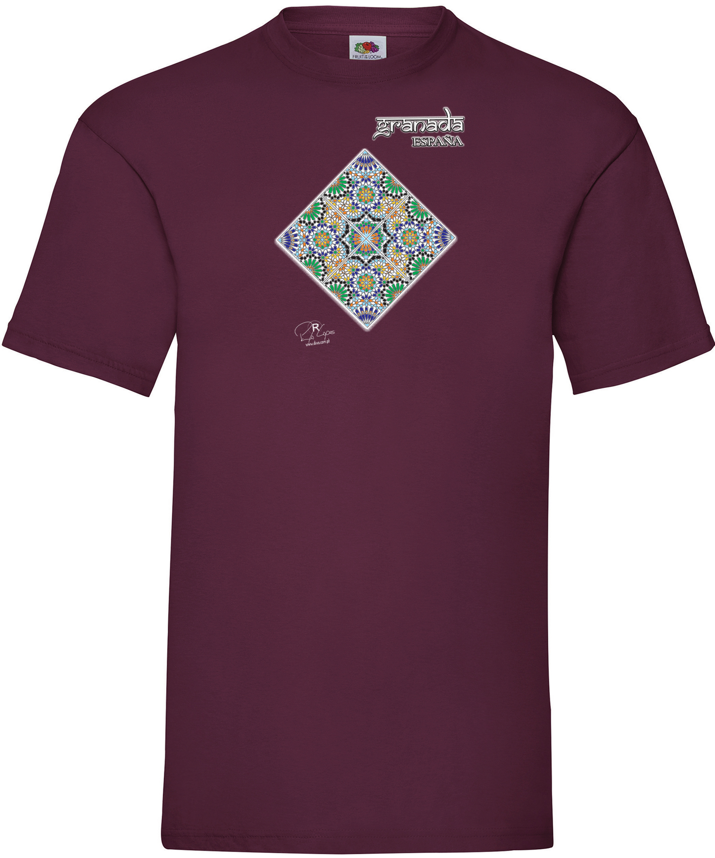 T-shirt Azulejo Marroquino Granada