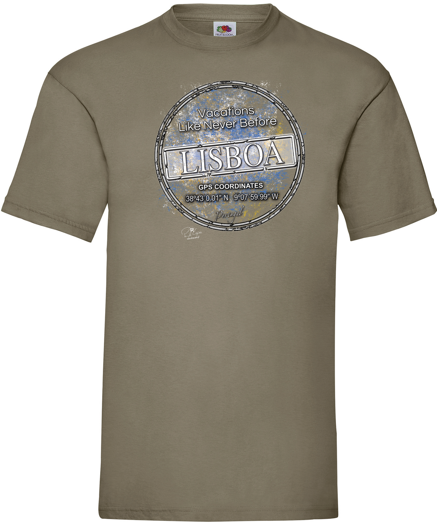 T-shirt GPS Lisboa
