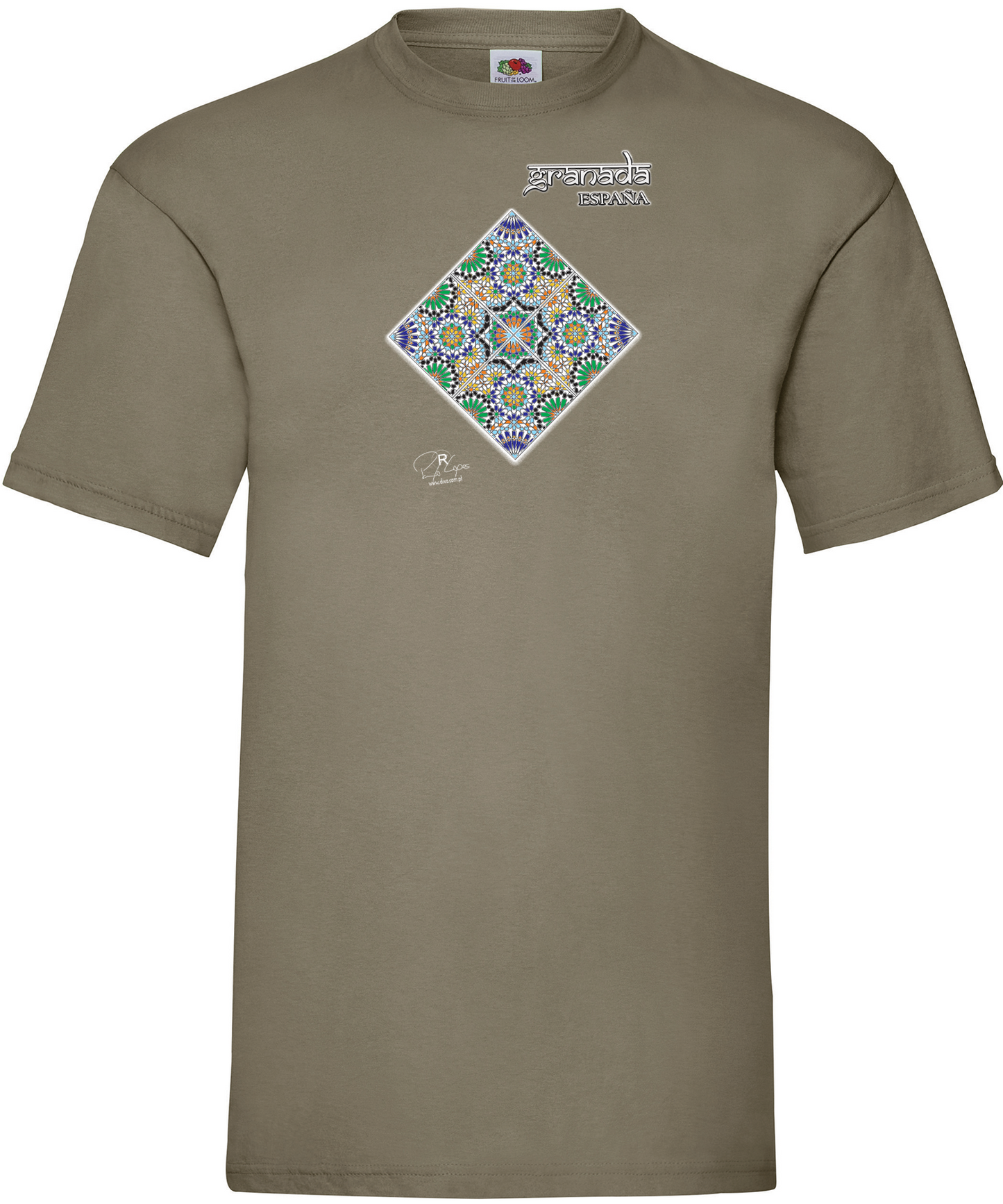 T-shirt Azulejo Marroquino Granada