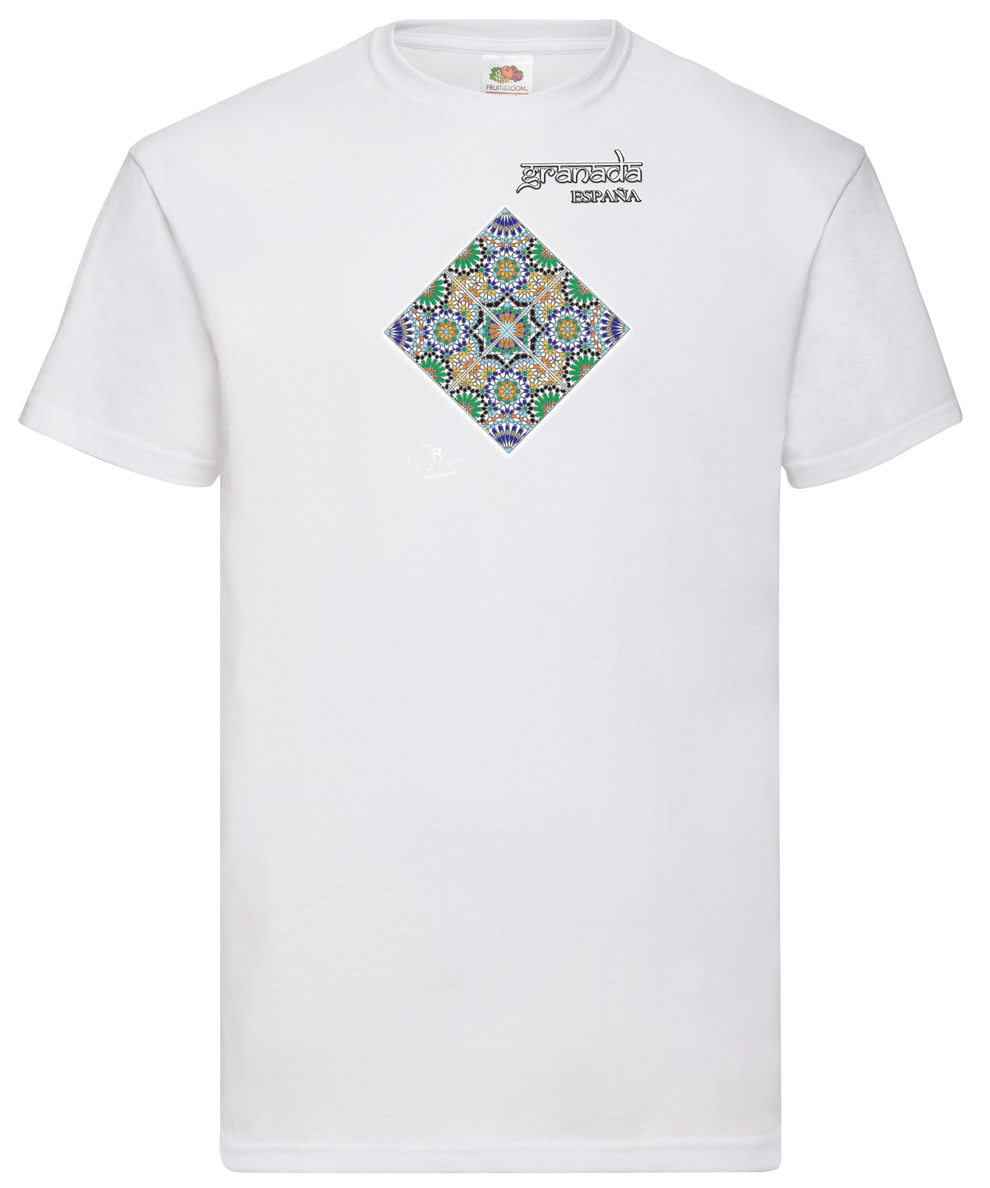 T-shirt Azulejo Marroquino Granada