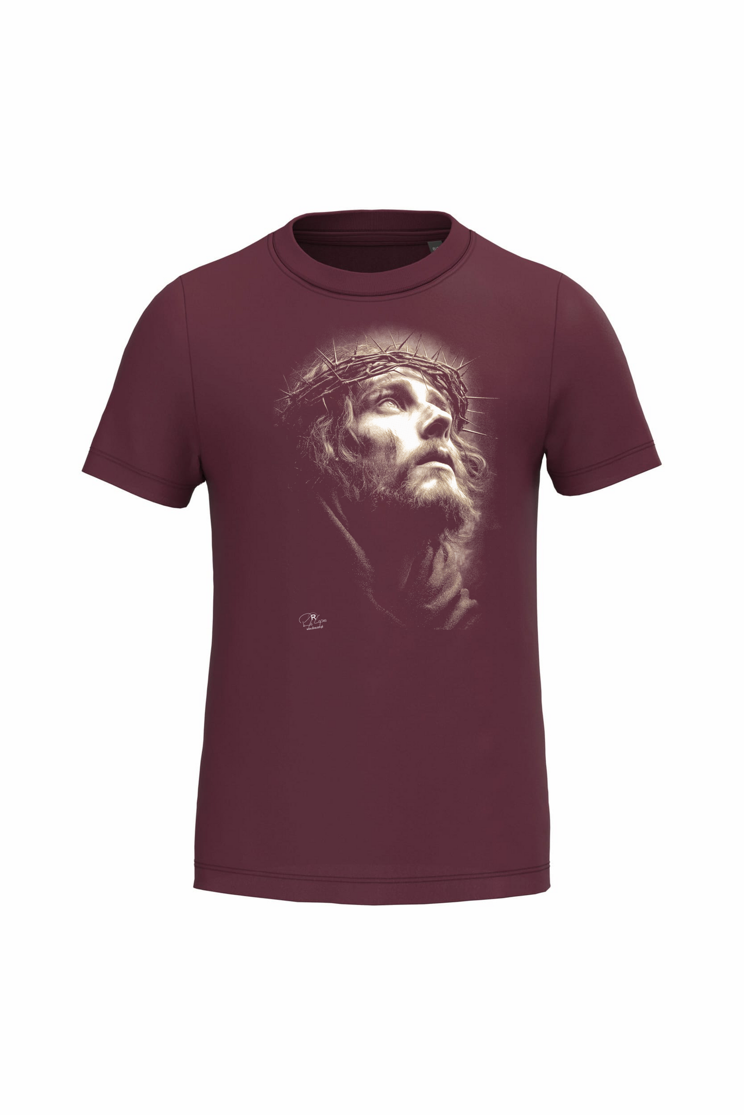 T-shirt de Criança Kariban Cristo