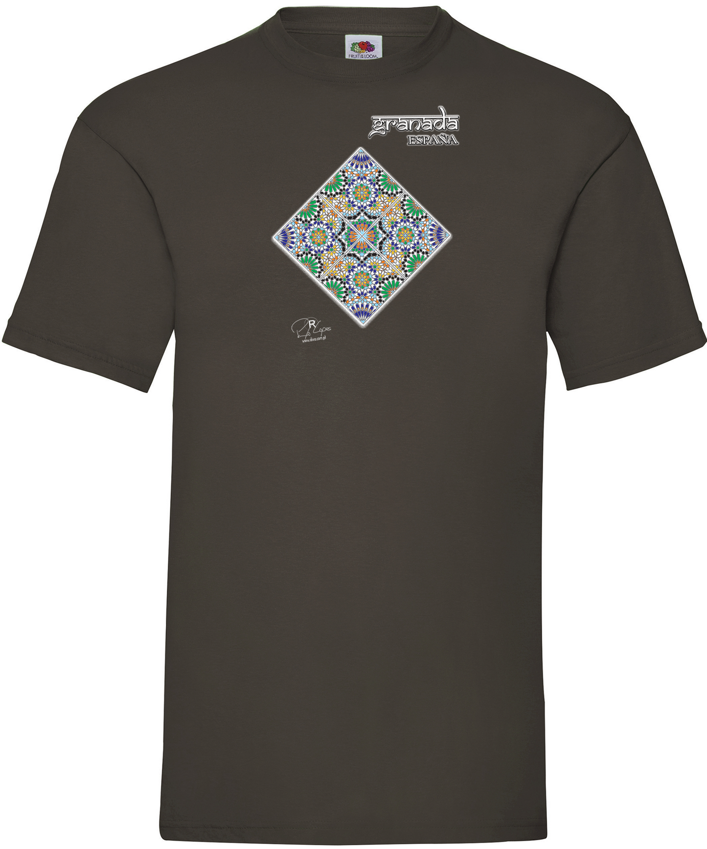 T-shirt Azulejo Marroquino Granada