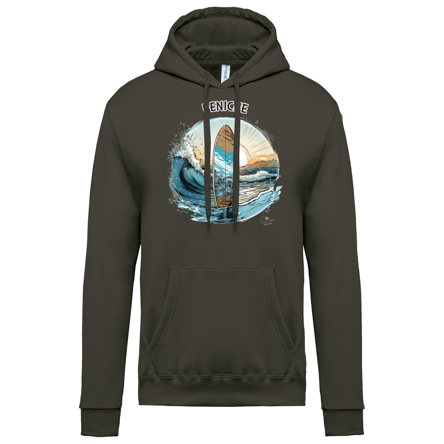 Sweatshirt Kariban com Capuz Sol Peniche
