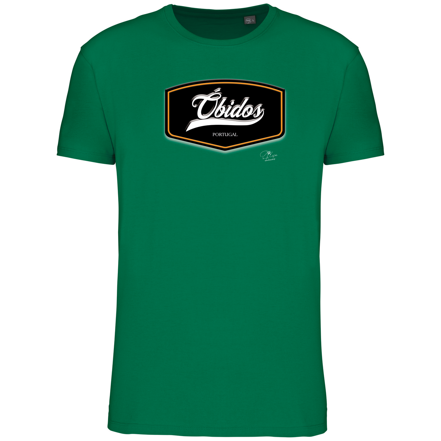 T-Shirt Algodão Biológico Landmark Óbidos