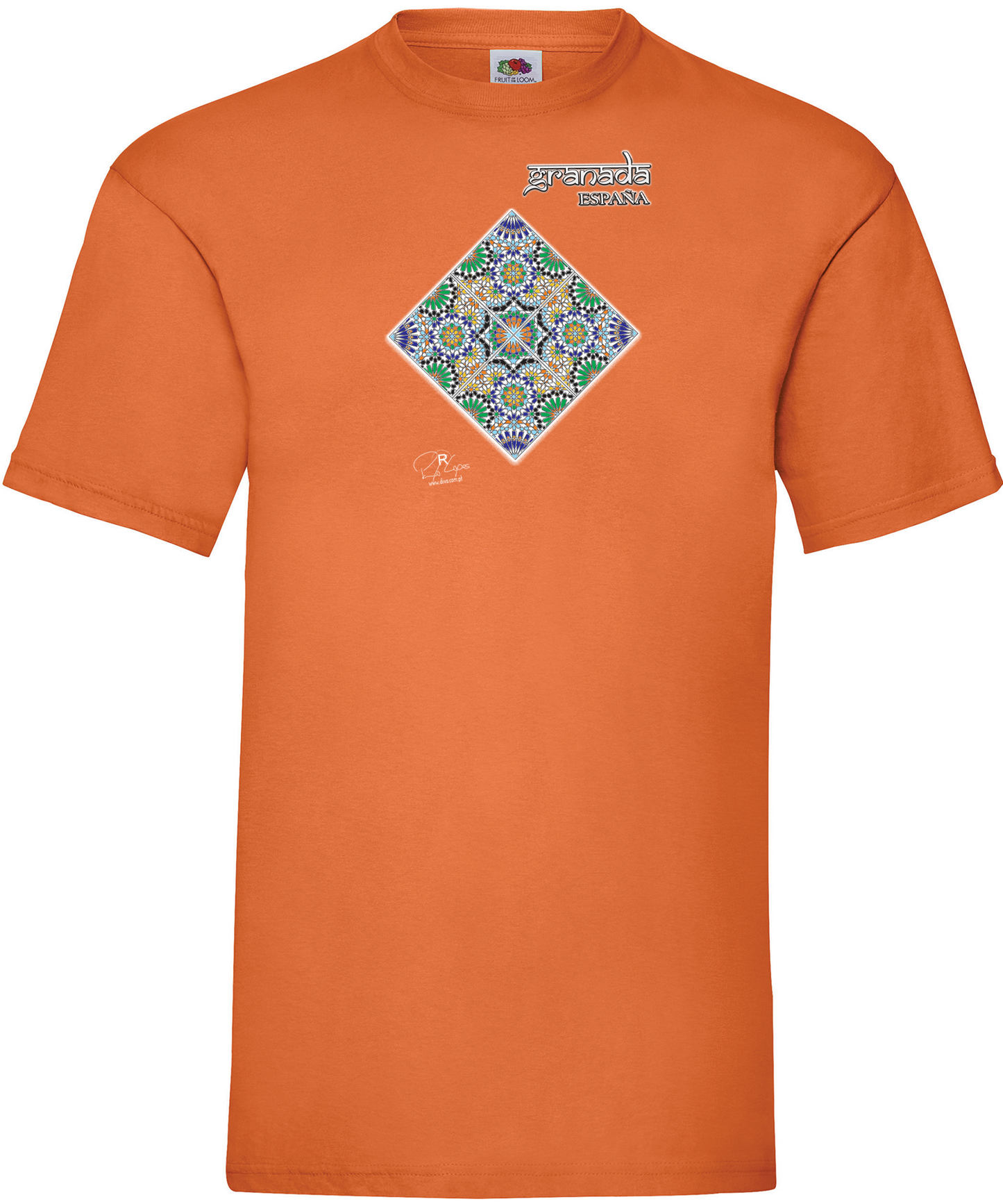 T-shirt Azulejo Marroquino Granada