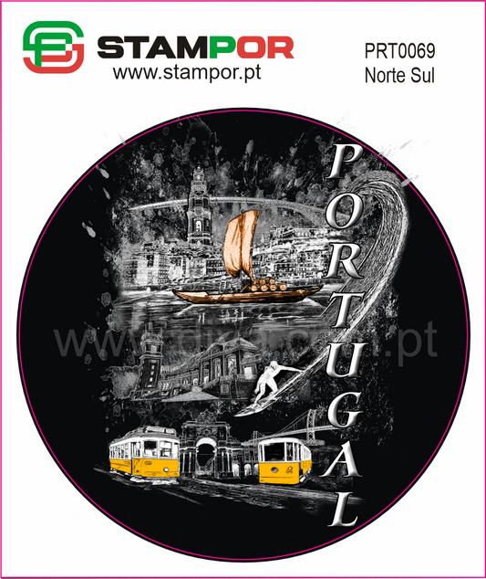 Sticker Norte Sul