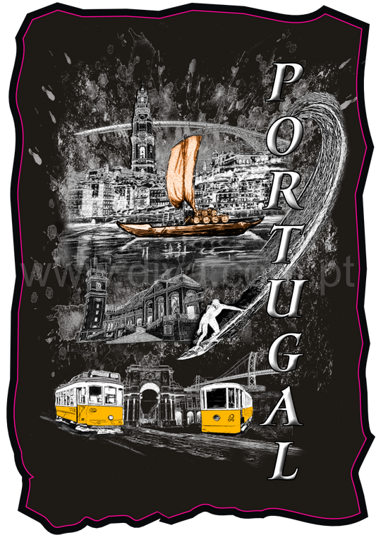 Magnético de Madeira Norte Sul