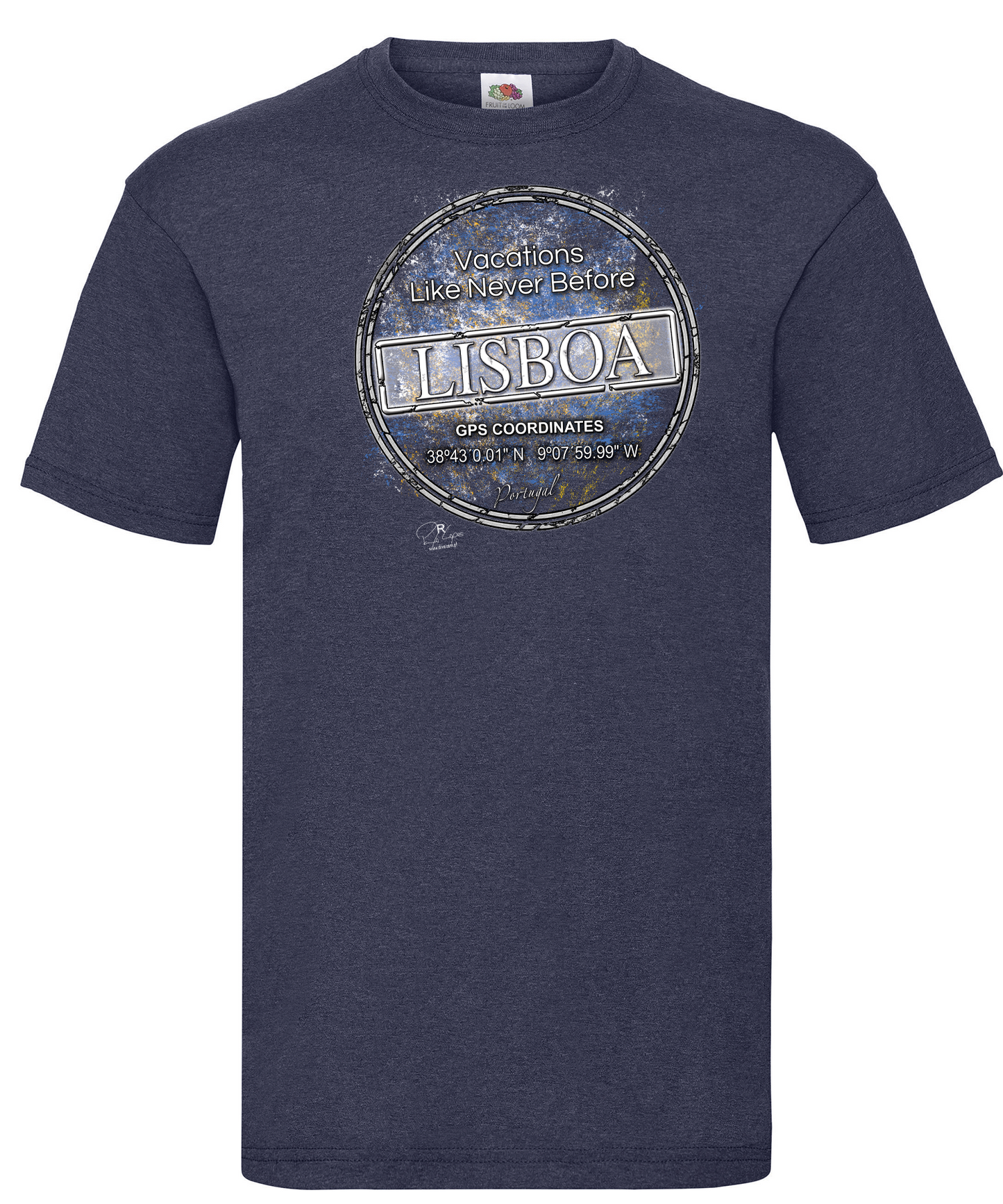T-shirt GPS Lisboa