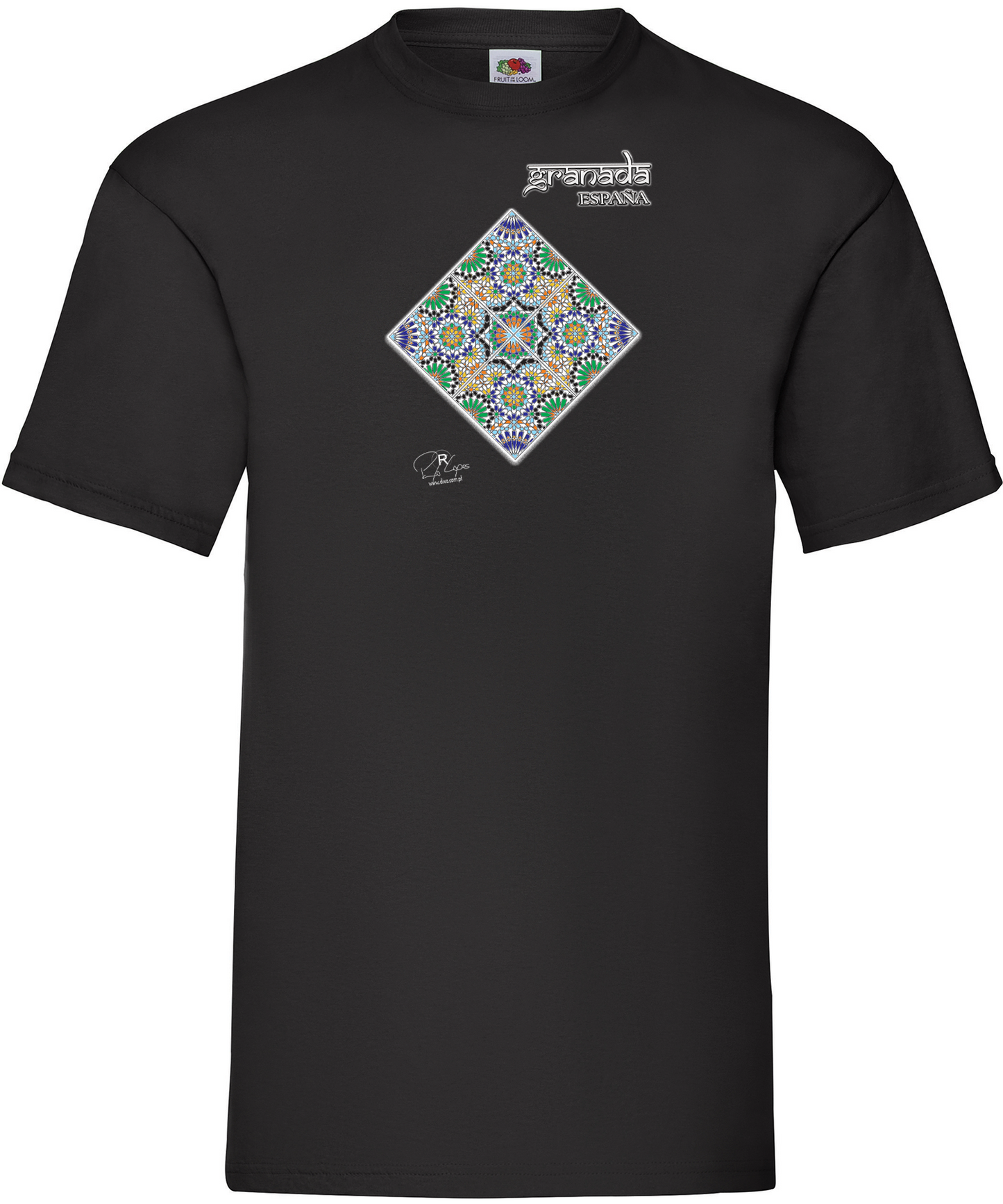 T-shirt Azulejo Marroquino Granada