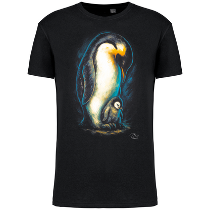 T-Shirt Algodão Biológico Pinguins