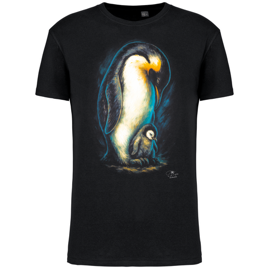 T-Shirt Algodão Biológico Pinguins