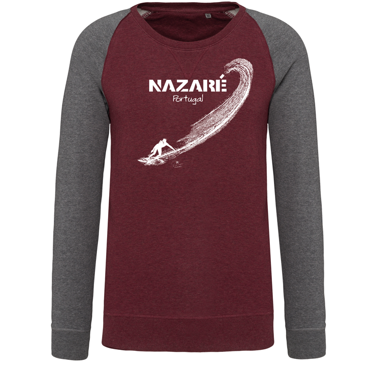 Sweatshirt sem capuz Surf Nazaré