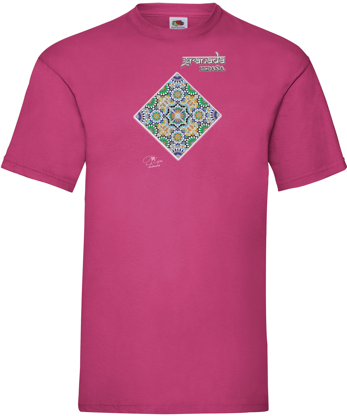T-shirt Azulejo Marroquino Granada