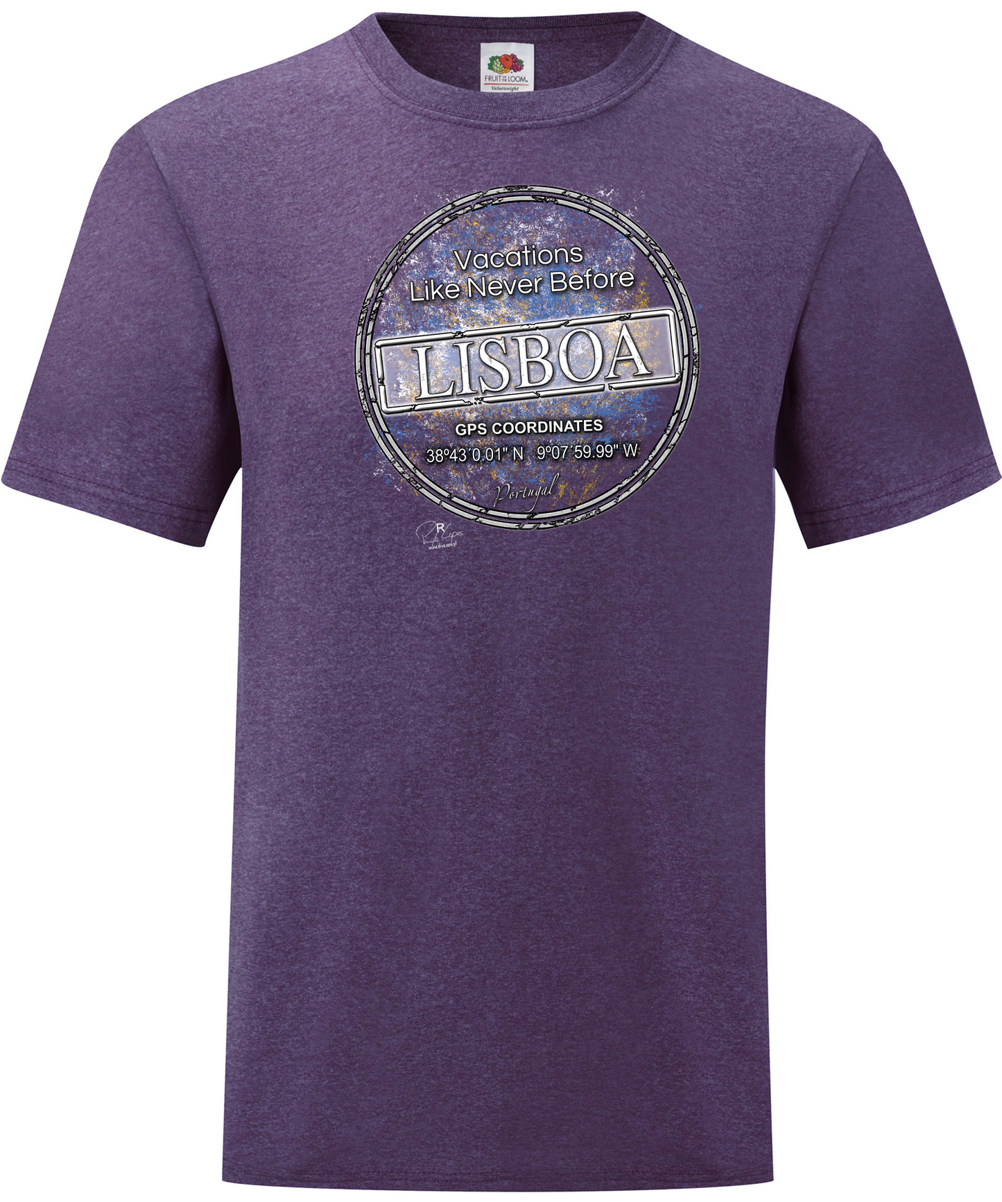 T-shirt GPS Lisboa
