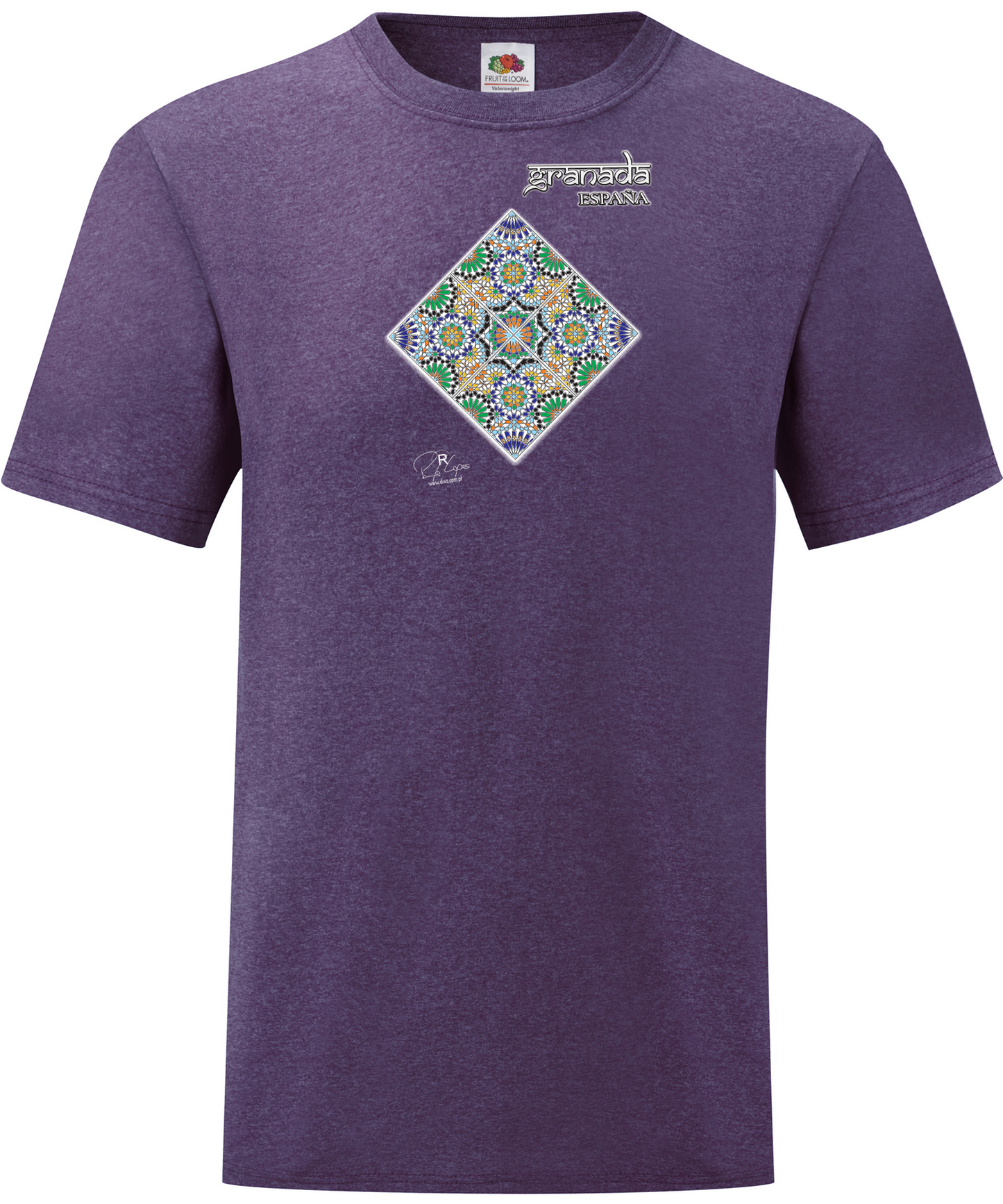 T-shirt Azulejo Marroquino Granada