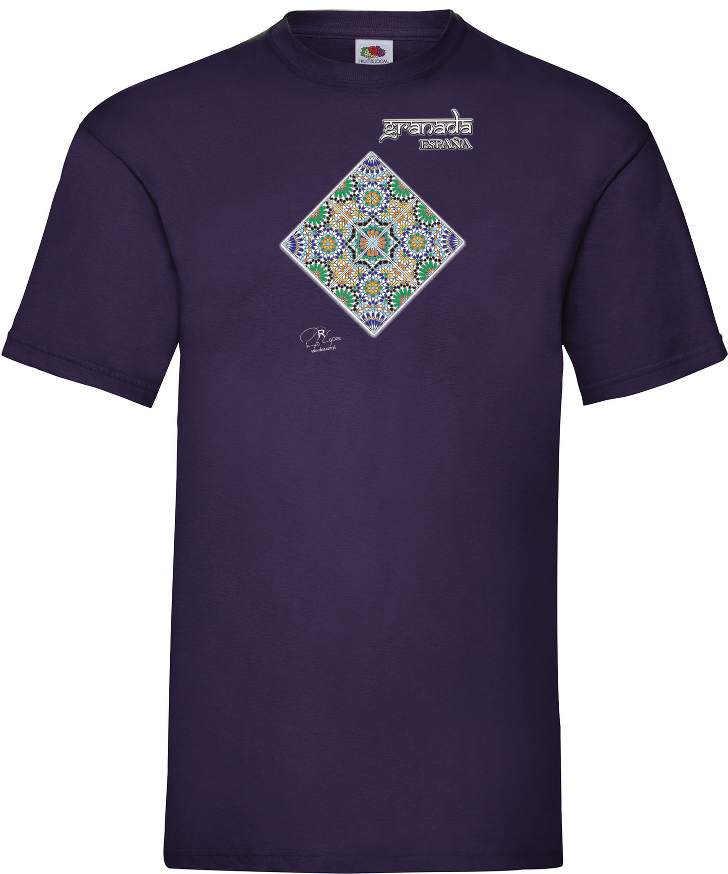 T-shirt Azulejo Marroquino Granada