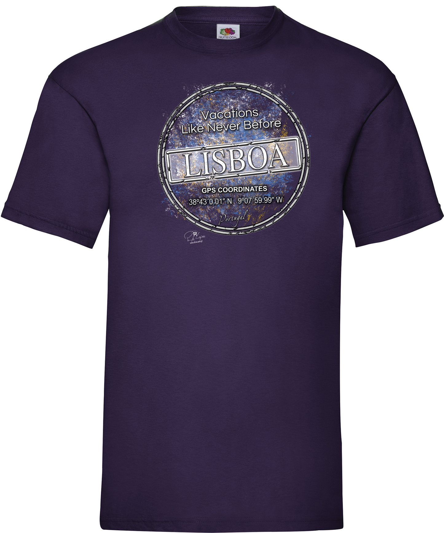 T-shirt GPS Lisboa