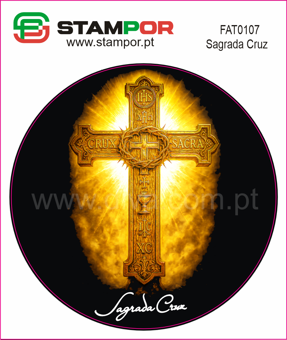 Sticker Sagrada Cruz