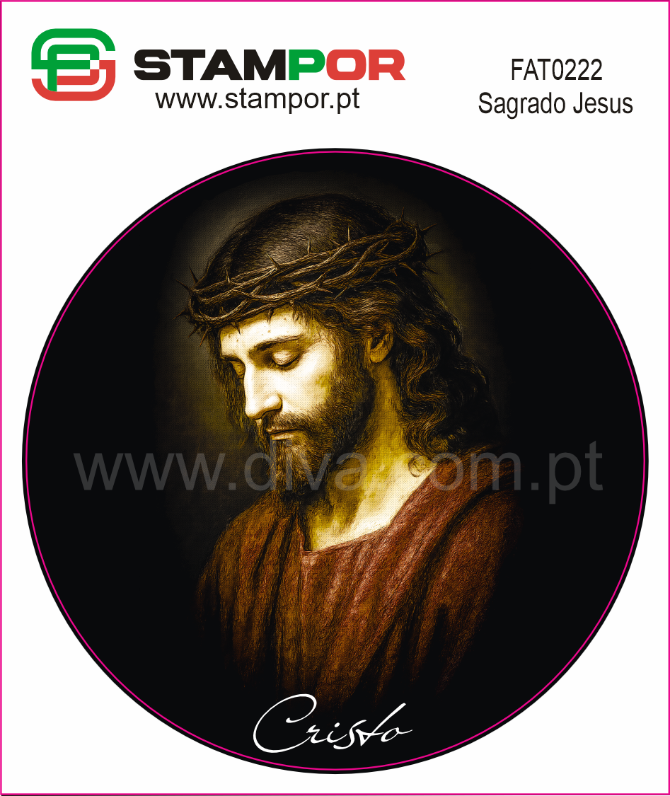 Sticker Sagrado Jesus