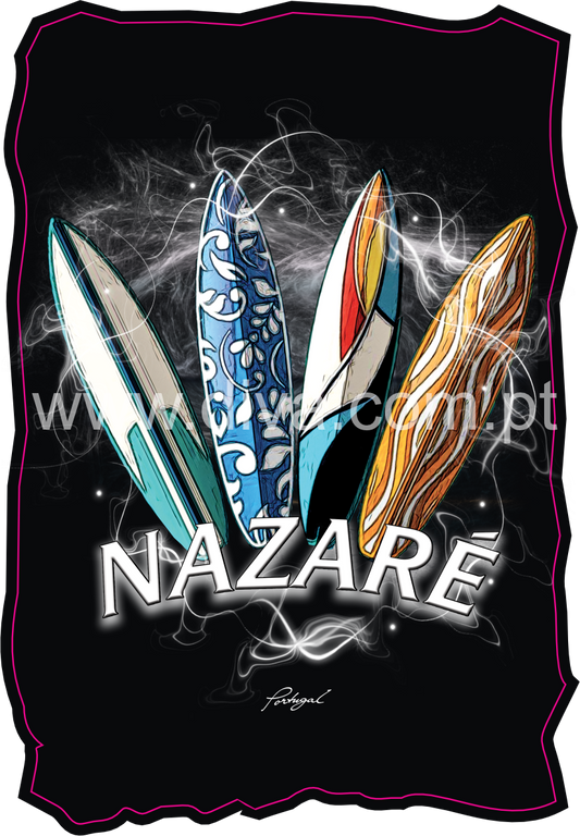 Magnético de Madeira Surfboards Nazaré