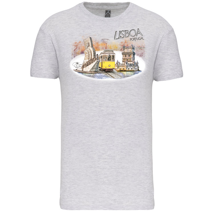 T-Shirt Algodão Biológico Monumentos Belém
