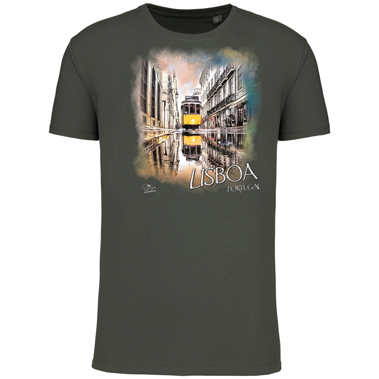 T-Shirt Algodão Biológico Espelho Lisboa