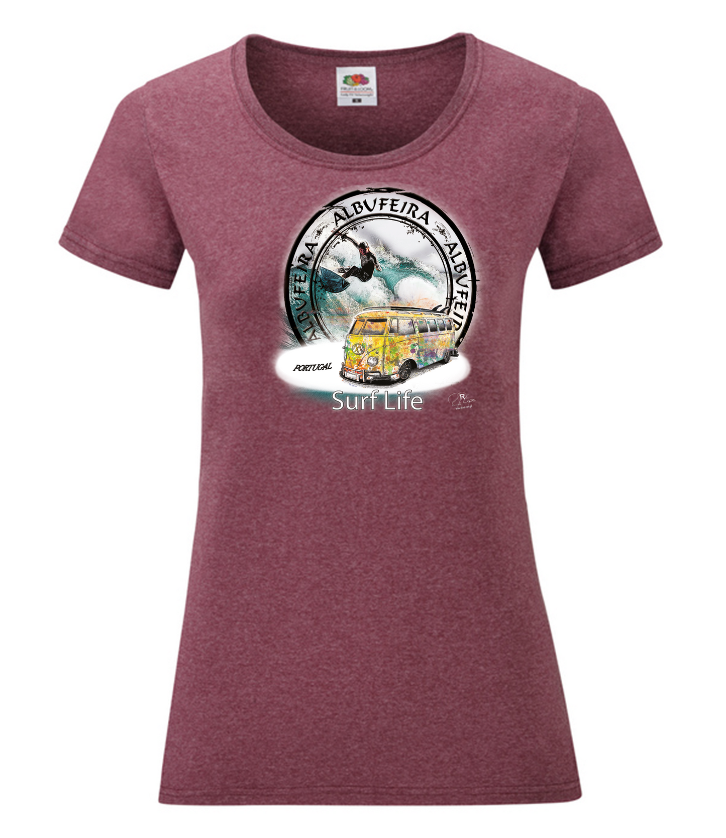 T-shirt Senhora Surf Life Albufeira
