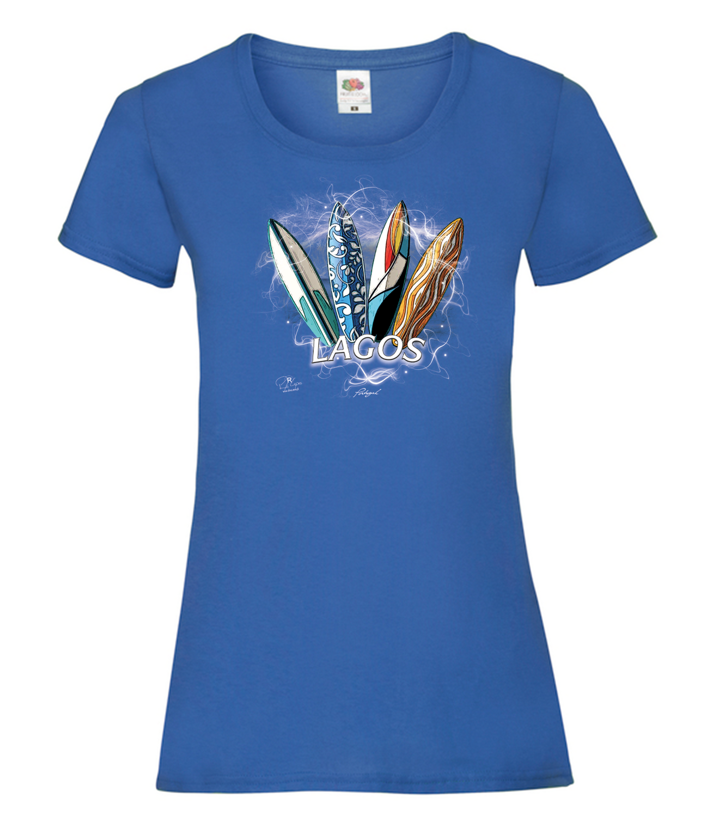 T-shirt Senhora Surfboards Lagos