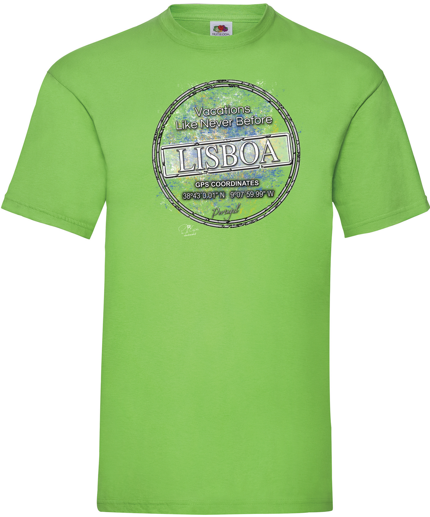 T-shirt GPS Lisboa