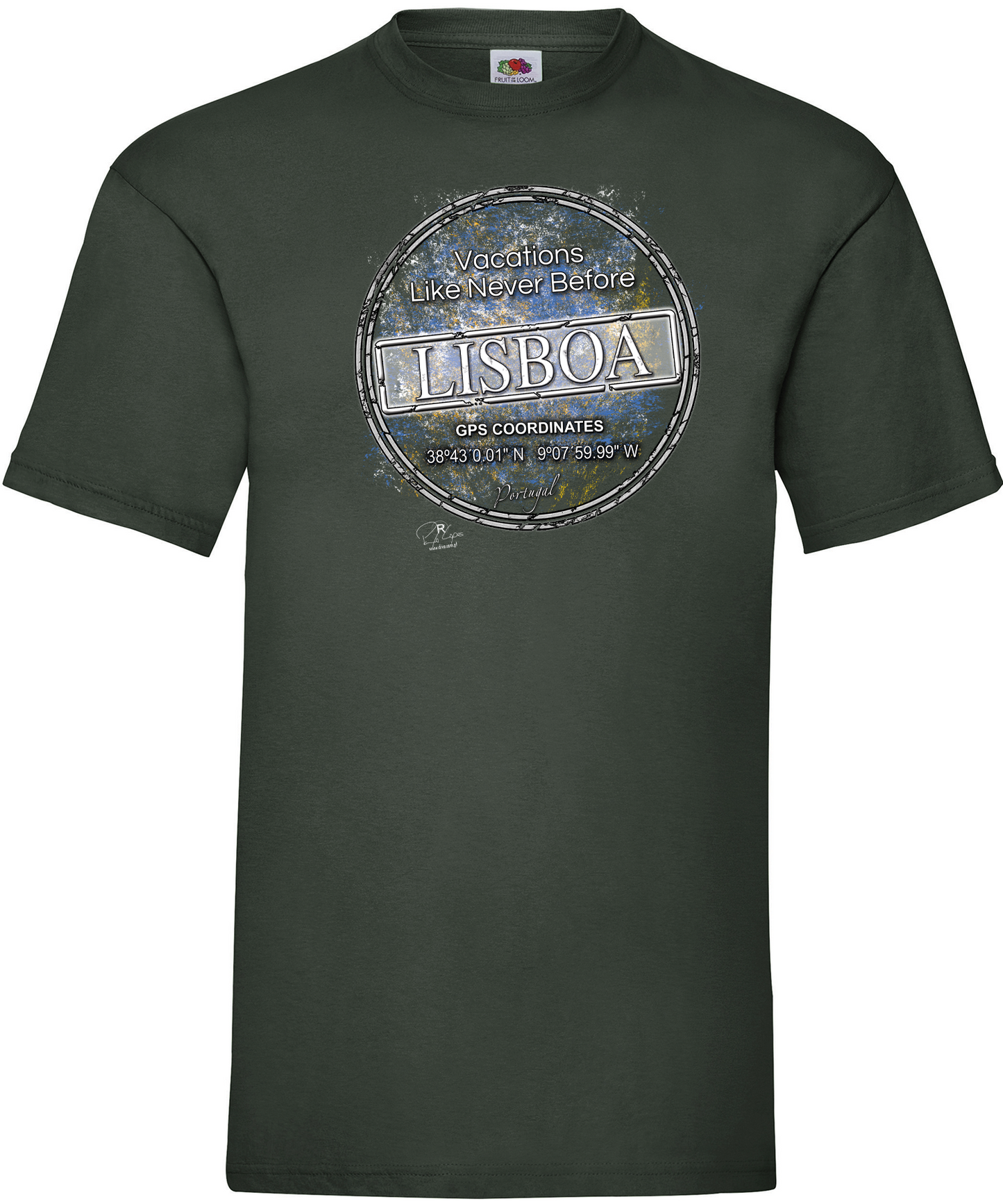T-shirt GPS Lisboa