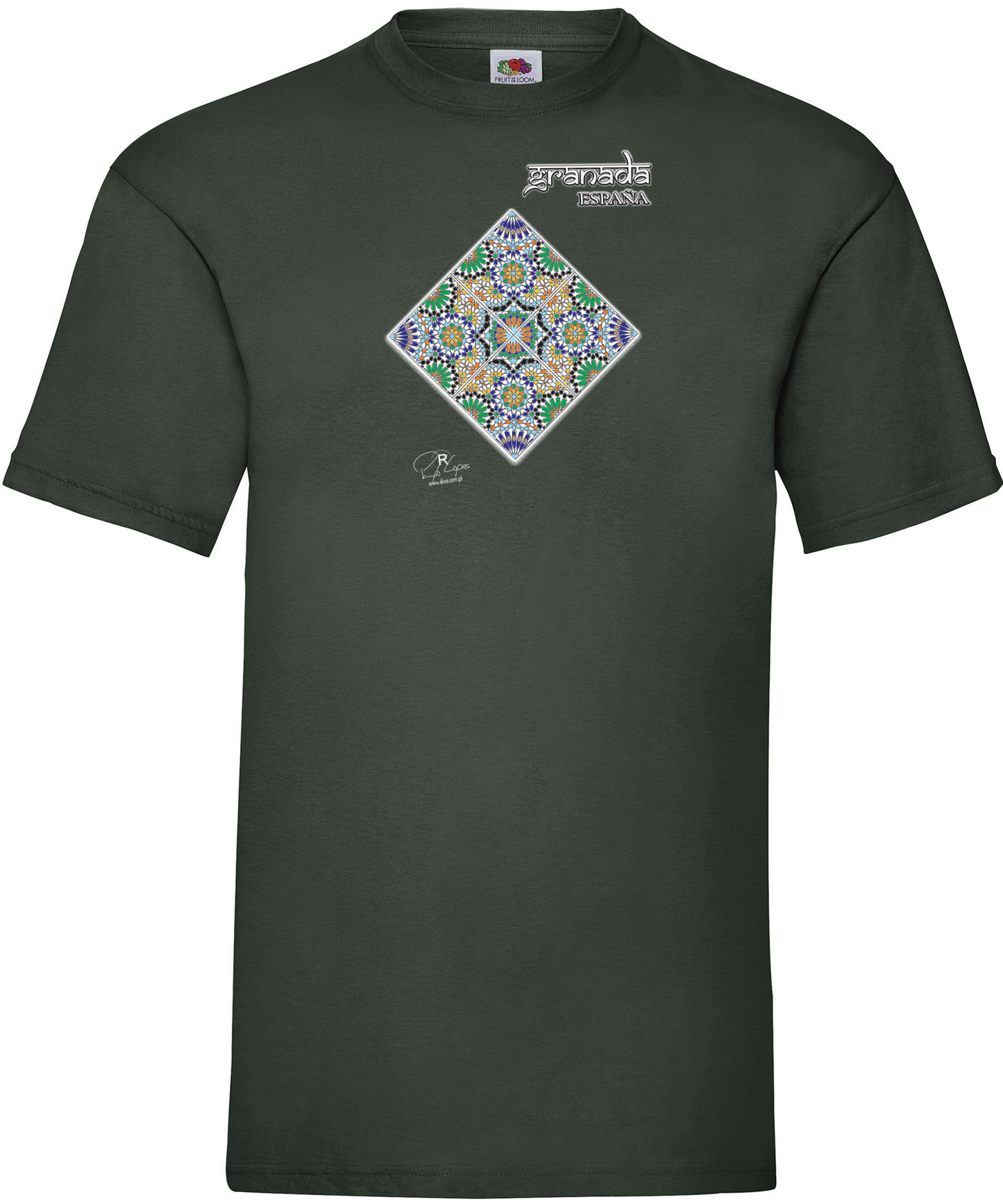 T-shirt Azulejo Marroquino Granada