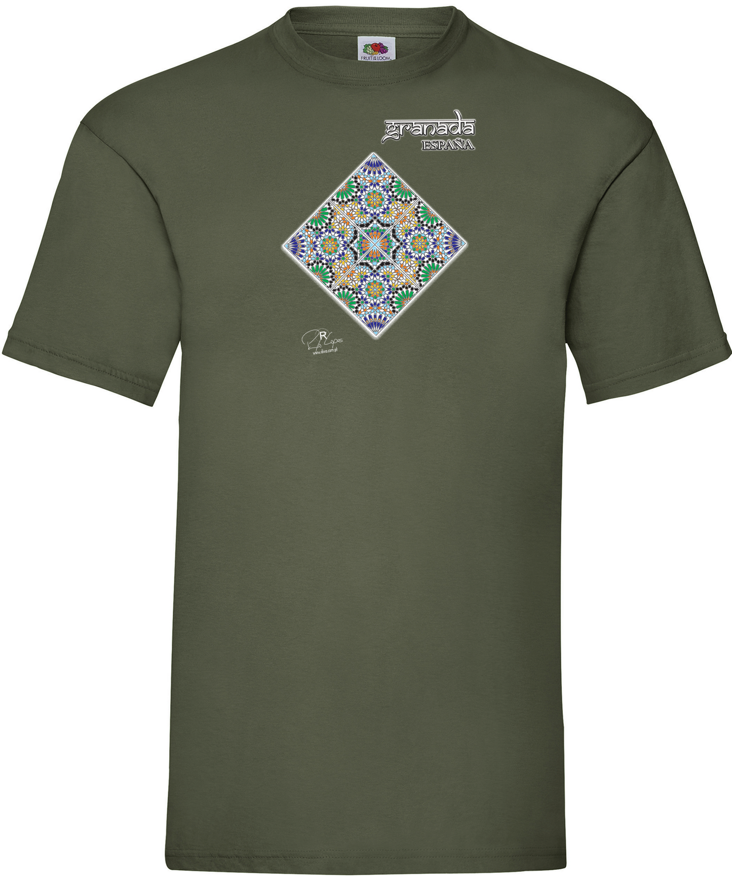 T-shirt Azulejo Marroquino Granada