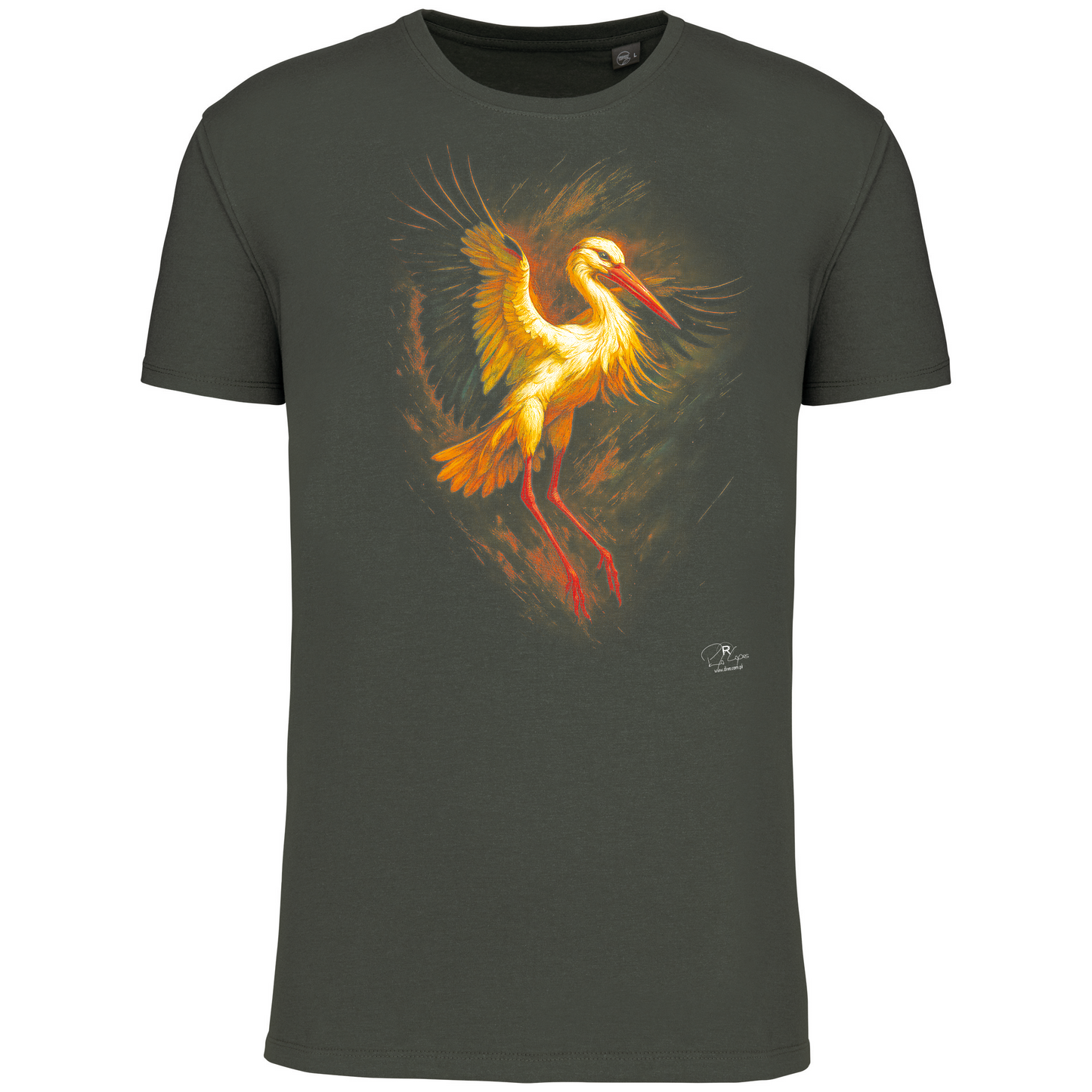 T-Shirt Algodão Biológico Cegonha
