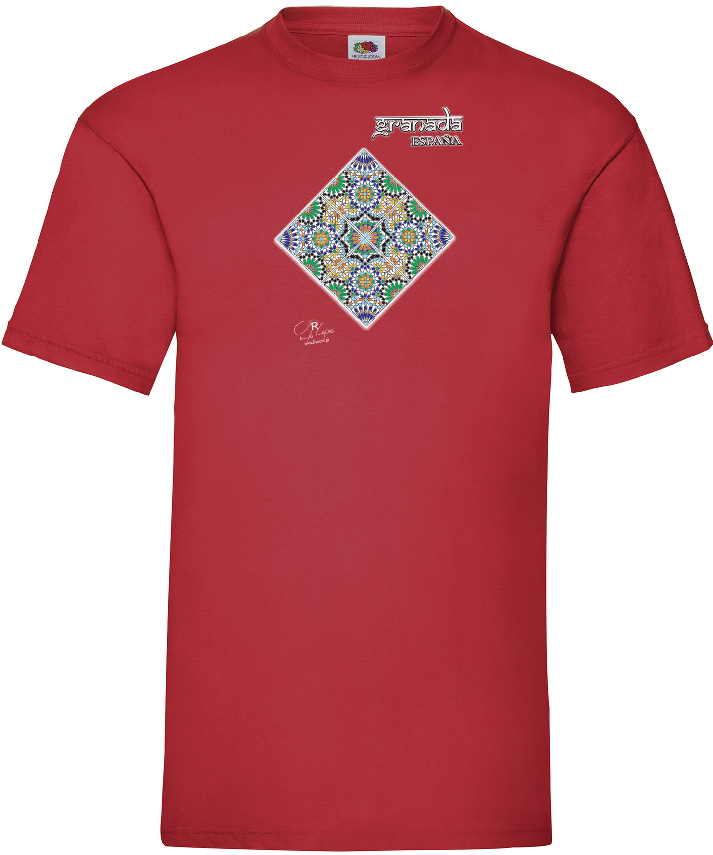 T-shirt Azulejo Marroquino Granada