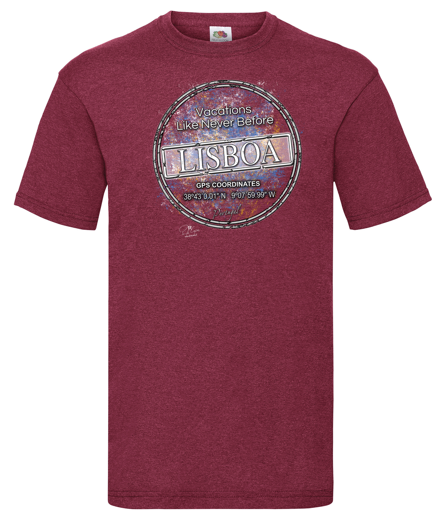 T-shirt GPS Lisboa