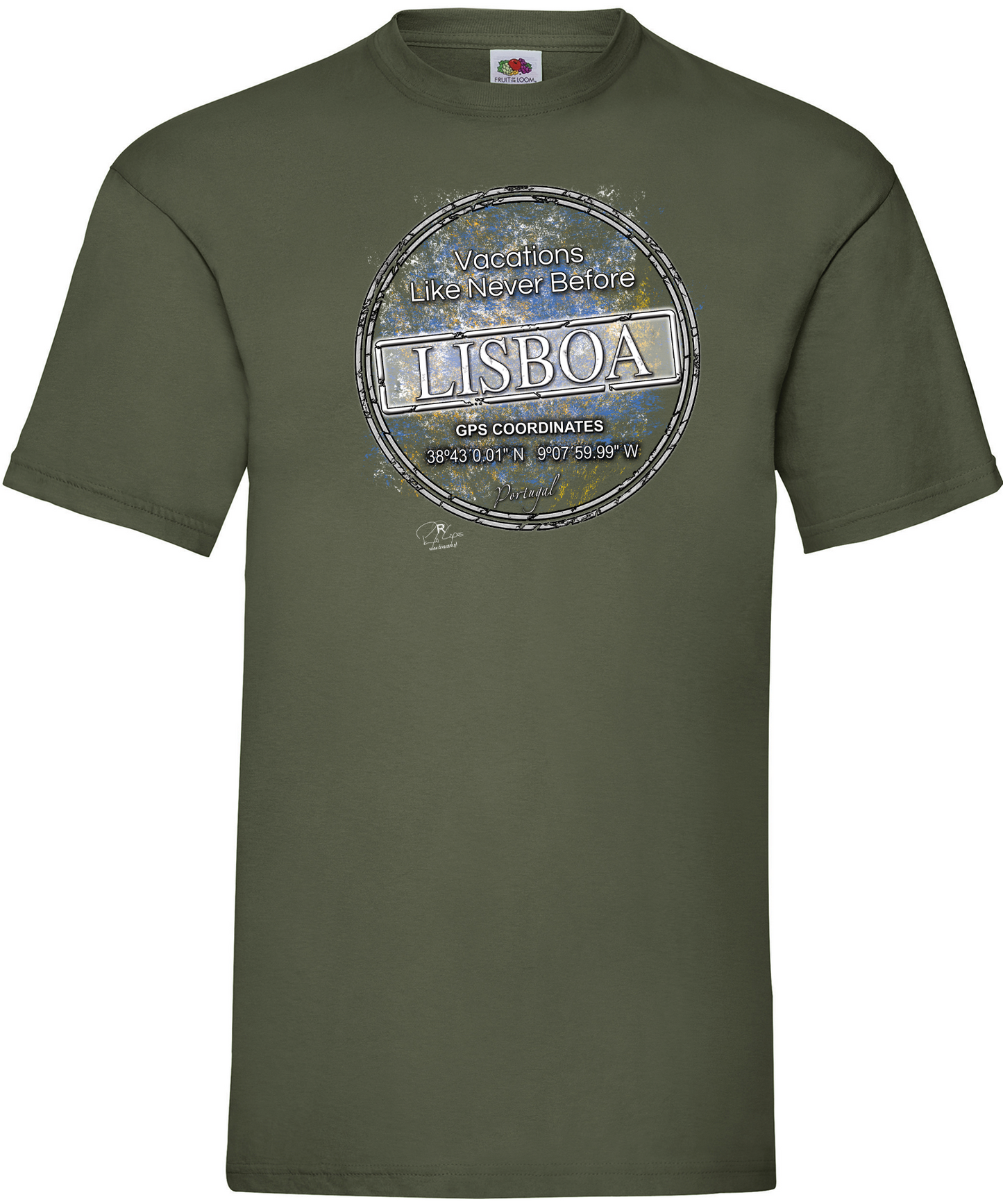 T-shirt GPS Lisboa