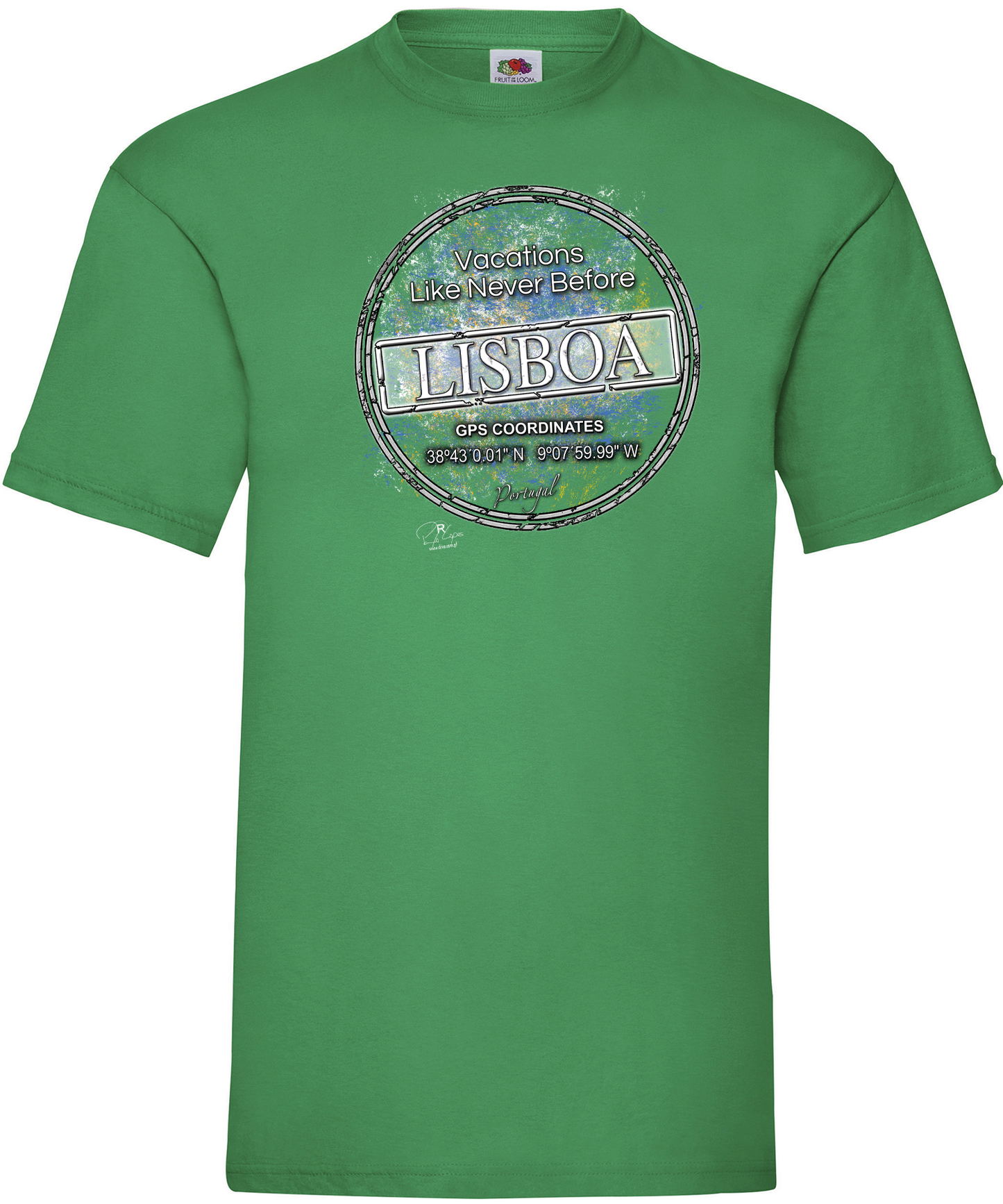 T-shirt GPS Lisboa
