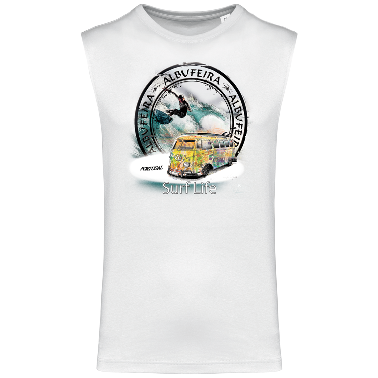 T-shirt Alças Surf Life Albufeira