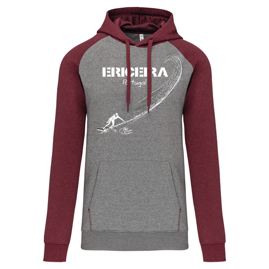 Sweatshirt Bicolor com capuz Surf Ericeira