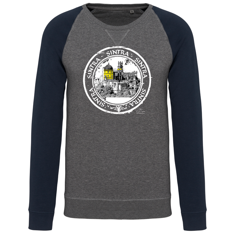 Sweatshirt Bicolor sem capuz Selo Sintra