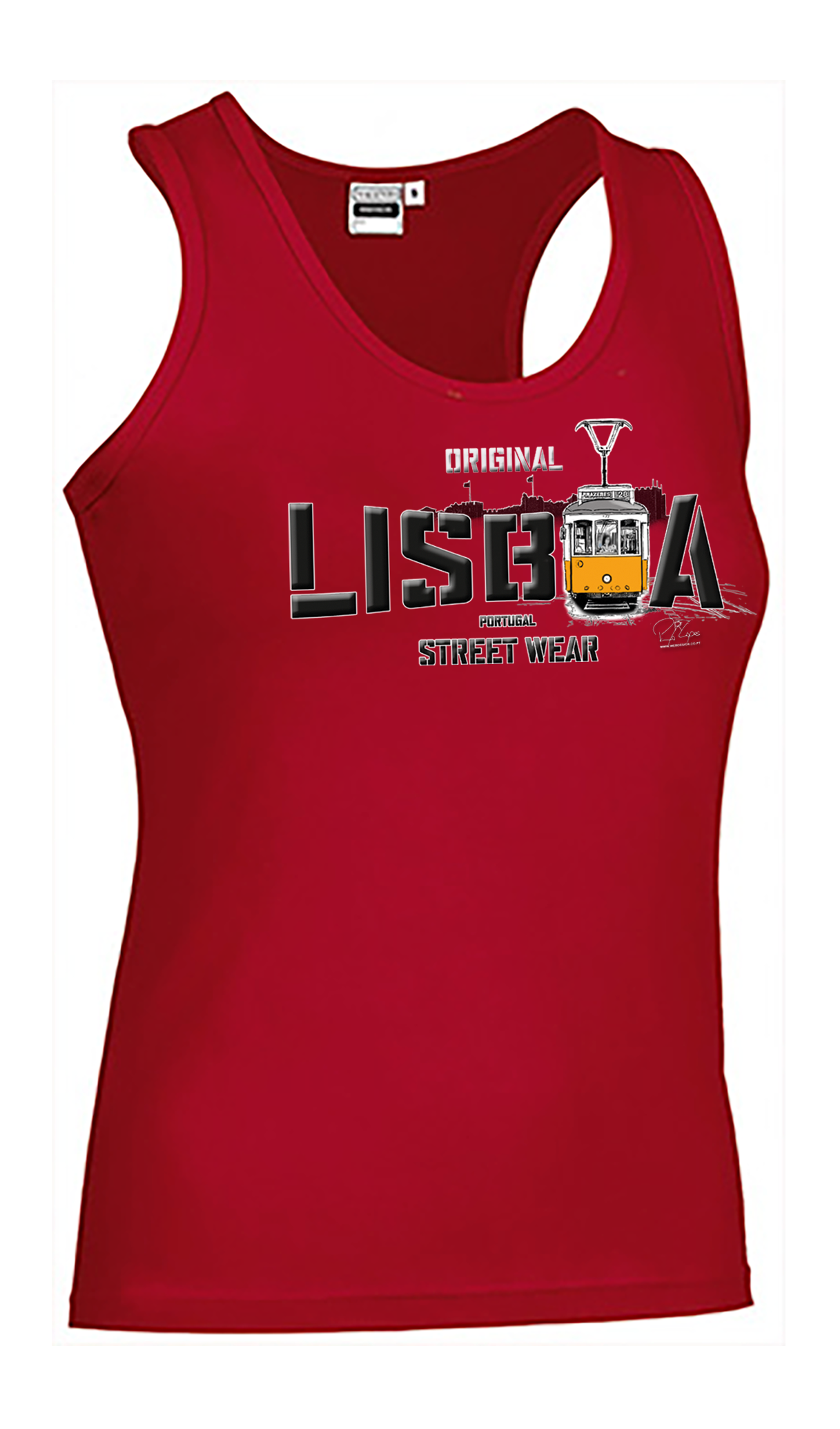 T-shirt Alças Senhora Original Lisboa