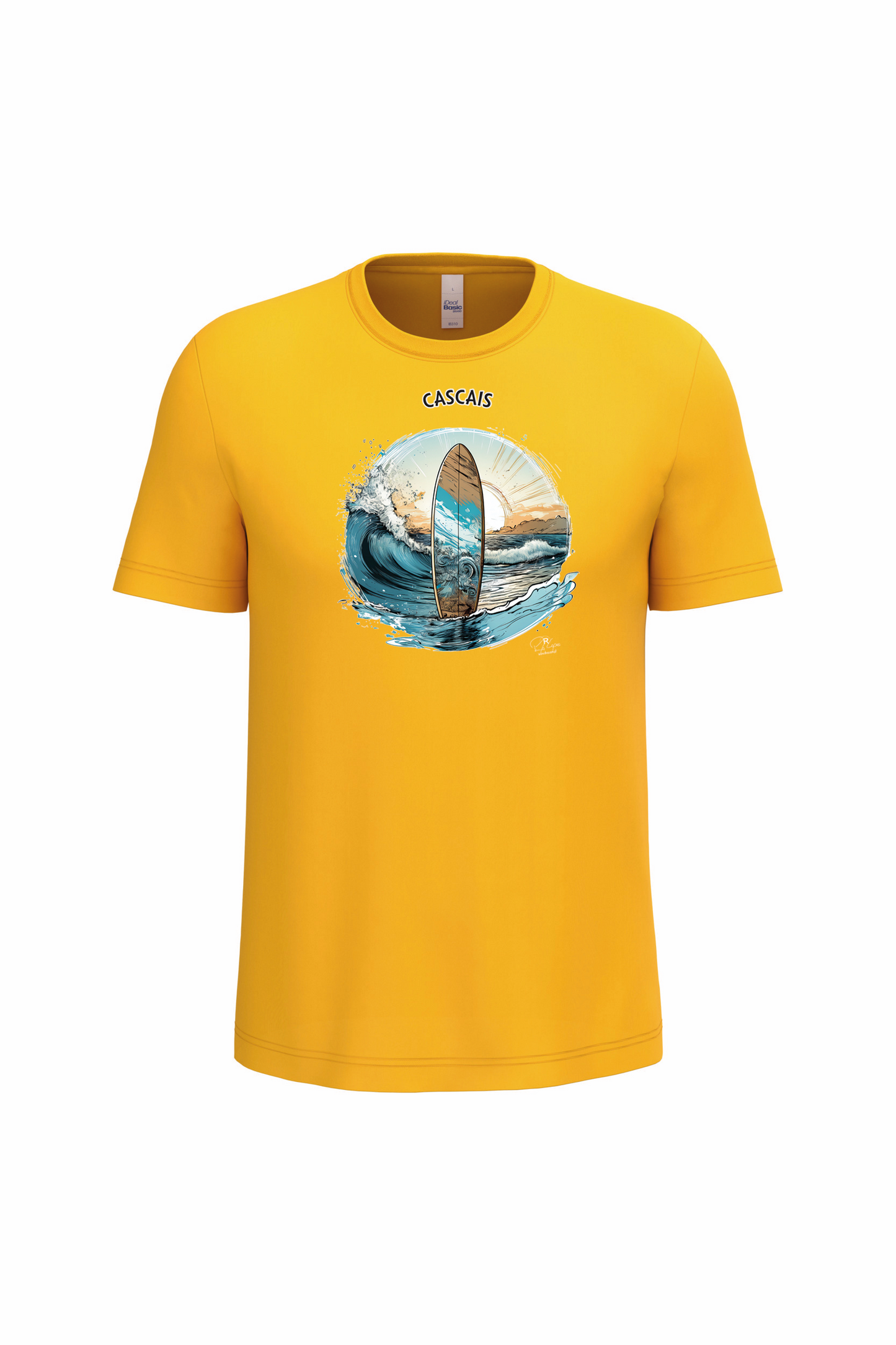 T-Shirt Algodão Ideal Sol Cascais