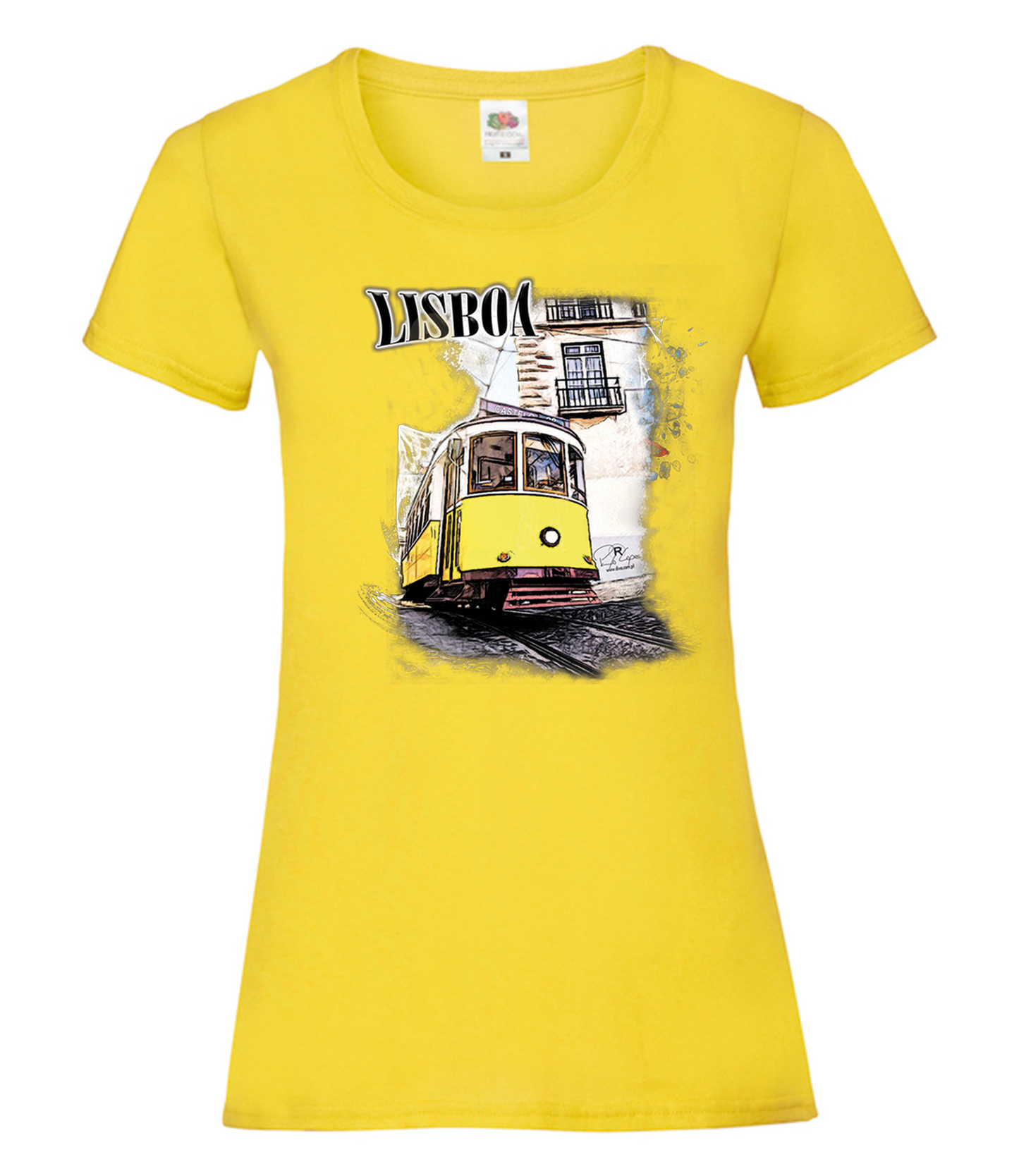 T-shirt Senhora Crazy Tram